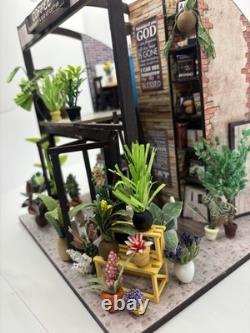 Dollhouse Assembled DY kit completed coffee shop