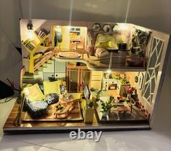 Dollhouse Assembled already From DIY Kit miniature