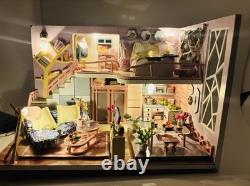 Dollhouse Assembled already From DIY Kit miniature