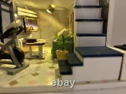 Dollhouse Assembled miniature kit made from a DY box kit, ready for display Done