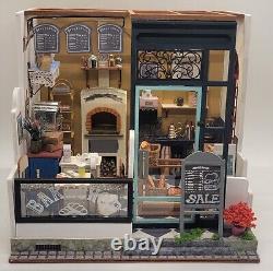 Dollhouse Bake Shop Completed Miniature Art Bookend Baker