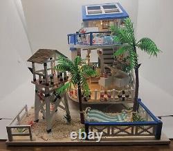 Dollhouse Beach House Completed Miniature Full House Bookend Nautical