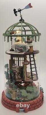 Dollhouse Bottle House Completed Miniature Bookend Handmade