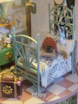 Dollhouse Bottle House Completed Miniature Bookend Handmade