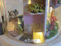 Dollhouse Bottle House Completed Miniature Bookend Handmade