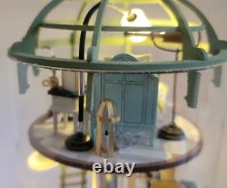 Dollhouse Bottle House Completed Miniature Bookend Handmade