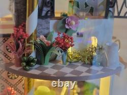 Dollhouse Bottle House Completed Miniature Bookend Handmade