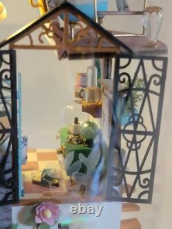Dollhouse Bottle House Completed Miniature Bookend Handmade