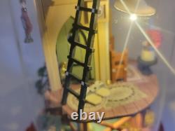 Dollhouse Bottle House Completed Miniature Bookend Handmade