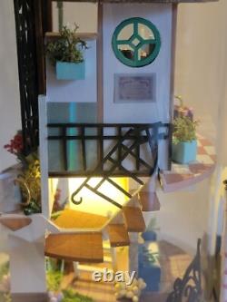 Dollhouse Bottle House Completed Miniature Bookend Handmade