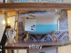 Dollhouse Bottle House Completed Miniature Bookend Handmade