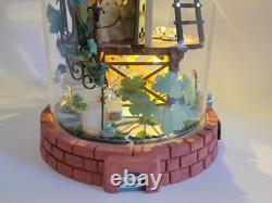 Dollhouse Bottle House Completed Miniature Bookend Handmade