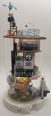 Dollhouse Bottle House Completed Miniature Bookend Handmade