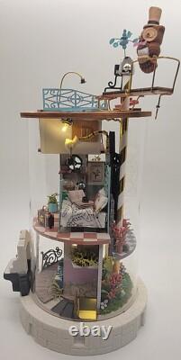 Dollhouse Bottle House Completed Miniature Bookend Handmade