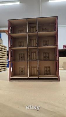 Dollhouse-Carmine House New York style building kit, in 148th scale