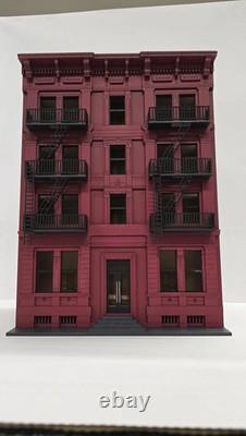 Dollhouse-Carmine House New York style building kit, in 148th scale