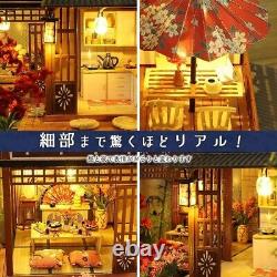 Dollhouse Chinese Style Architecture DIY Japanese Miniature Furniture Model NEW
