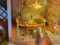 Dollhouse Cottage Completed Miniature Full House Bookend