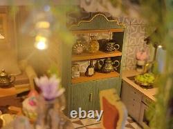Dollhouse Cottage Completed Miniature Full House Bookend