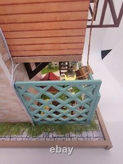 Dollhouse Cottage Completed Miniature Full House Bookend