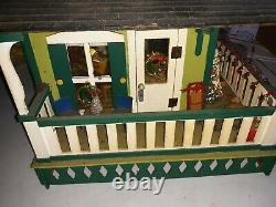 Dollhouse, Custom Made Dollhouse Furniture 26.5 X 20 X 15