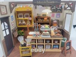 Dollhouse Dessert Shop Cafe Completed Miniature Bookend