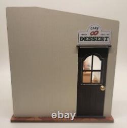 Dollhouse Dessert Shop Cafe Completed Miniature Bookend