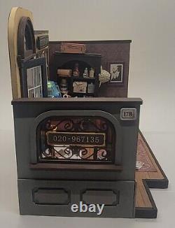 Dollhouse Detective Shop Completed Miniature Bookend