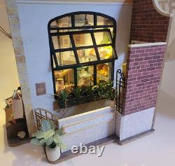 Dollhouse Fruit Shop Completed Miniature Bookend Handmade