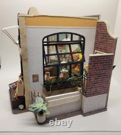 Dollhouse Fruit Shop Completed Miniature Bookend Handmade