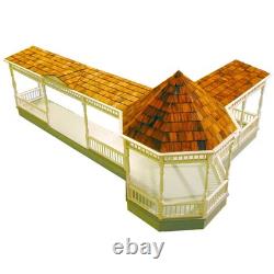 Dollhouse Gazebo Wraparound Kit Elegant 1 Scale Victorian Porch Addition