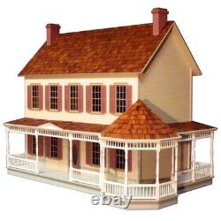 Dollhouse Gazebo Wraparound Kit Elegant 1 Scale Victorian Porch Addition