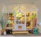 Dollhouse Greenhouse Completed Miniature Garden House Bookend