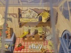 Dollhouse Greenhouse Completed Miniature Garden House Bookend