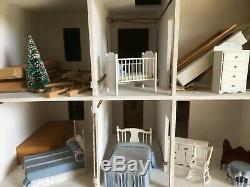 Dollhouse Kit 90% complete furniture included excellent condition low cost