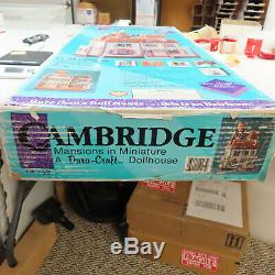 Dollhouse Kit Cambridge CA 750 Dura-Craft Brand New In Box Unopened Vintage