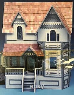 Dollhouse Kit Duracraft Newberg NB180 6 Rooms Victorian Style 27 x 25 x 18 USA