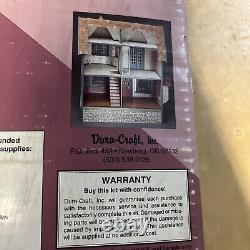 Dollhouse Kit Linfield Mansions in Miniature By Dura-Craft LN 190 Item # 293114