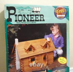 Dollhouse Kit Pioneer Log Cabin DuraCraft 112 NIB Unopened