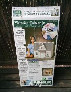 Dollhouse Kit Victorian Cottage Jr. By Real Good Toys NIB Doll House J-M159
