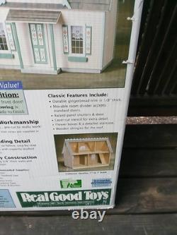 Dollhouse Kit Victorian Cottage Jr. By Real Good Toys NIB Doll House J-M159
