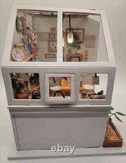 Dollhouse Kitchen Completed Miniature Bookend Cooking Handmade