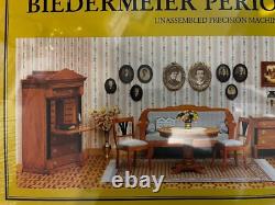 Dollhouse Miniature Biedermeier Living Room Kit 112 inch scale F34 Mini Mundus