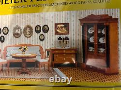 Dollhouse Miniature Biedermeier Living Room Kit 112 inch scale F34 Mini Mundus