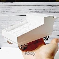 Dollhouse Miniature Clay Vegetable Trolley Cart Tiny house Decoration Set