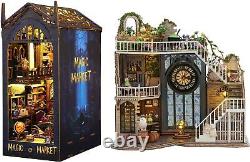 Dollhouse Miniature DIY House Kit Creative Room with Furniture for Romantic