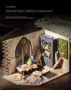 Dollhouse Miniature DIY House Kit Creative Room with Furniture for Romantic