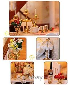 Dollhouse Miniature DIY House Kit Manual Creative With Furniture Romantic Art