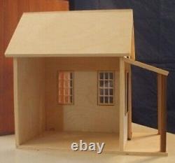 Dollhouse Miniature Garden Shed Assembled and Unfinished