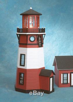 Dollhouse Miniature HALF SCALE LIGHTHOUSE KIT by REAL GOOD TOYS